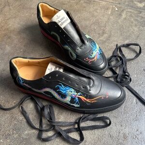 Vivienne Westwood 615$ 1/1 China Store Opening Dragon Exclusive Leather Shoes